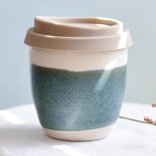 Kim Wallace Ceramics Takeaway Cup 12oz - Bluegum