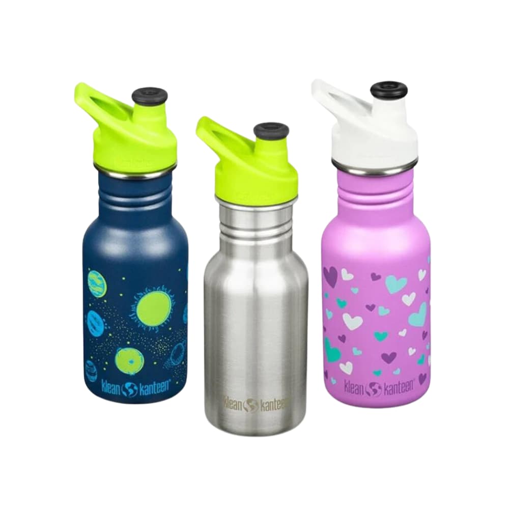 Buy Klean Kanteen 12oz 355ml Classic Kid's Water Bottle with Sport Cap โ Biome Online