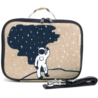 SoYoung Insulated Lunch Box - Toxin Free Lining, Washable Linen Outer