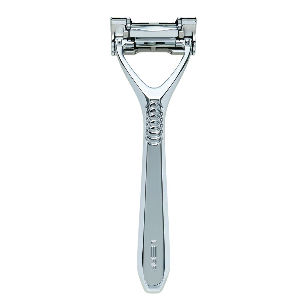 Leaf Shave 2-Blade Reusable Pivoting Safety Razor (10pk Blades)