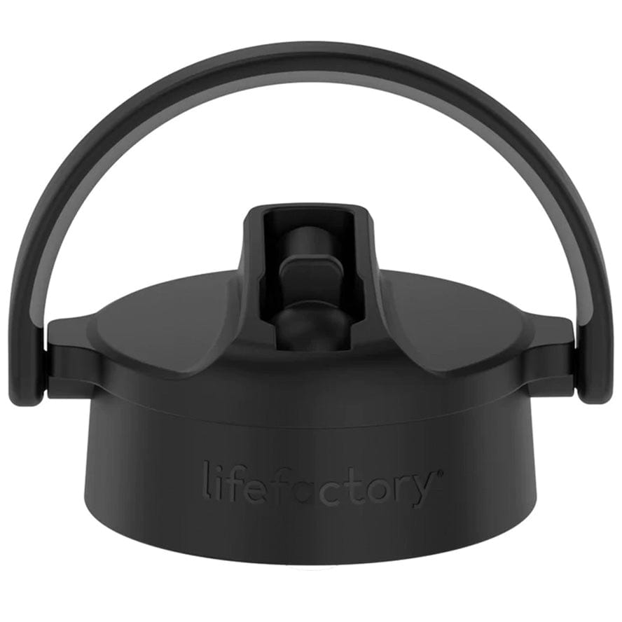 Lifefactory Pivot Straw Cap - Onyx Black