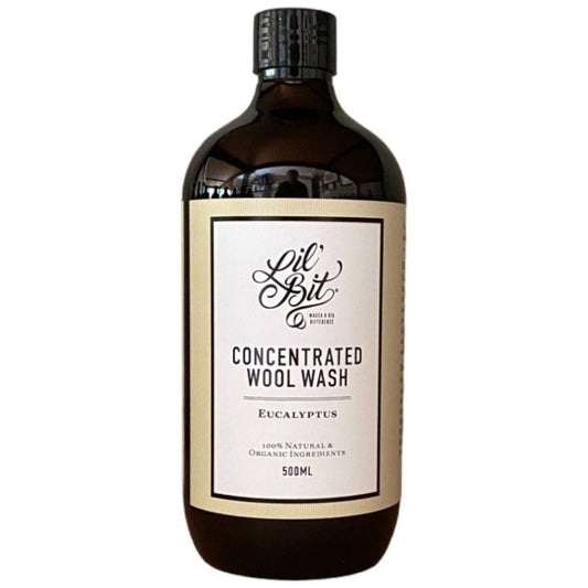 Lil Bit Wool Wash Concentrated Eucalyptus 500ml