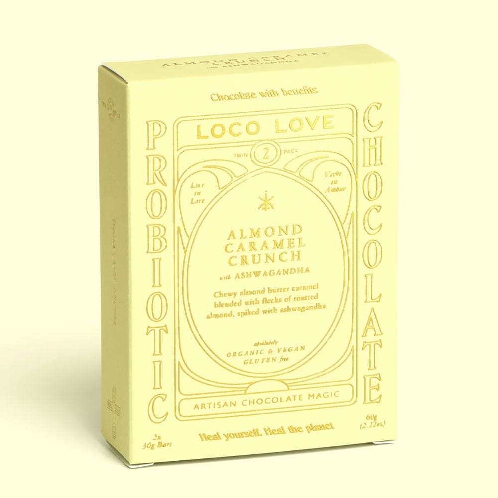 Loco Love Twin Pack 70g- Almond Caramel Crunch