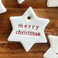 Paper Boat Press Mini Ceramic Decoration - Star (One)
