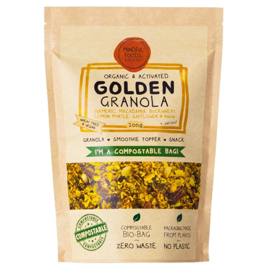 Mindful Foods Golden Granola 200g
