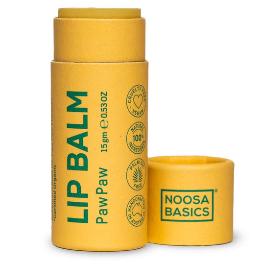 Noosa Basics Organic Lip Balm Paw Paw 15g
