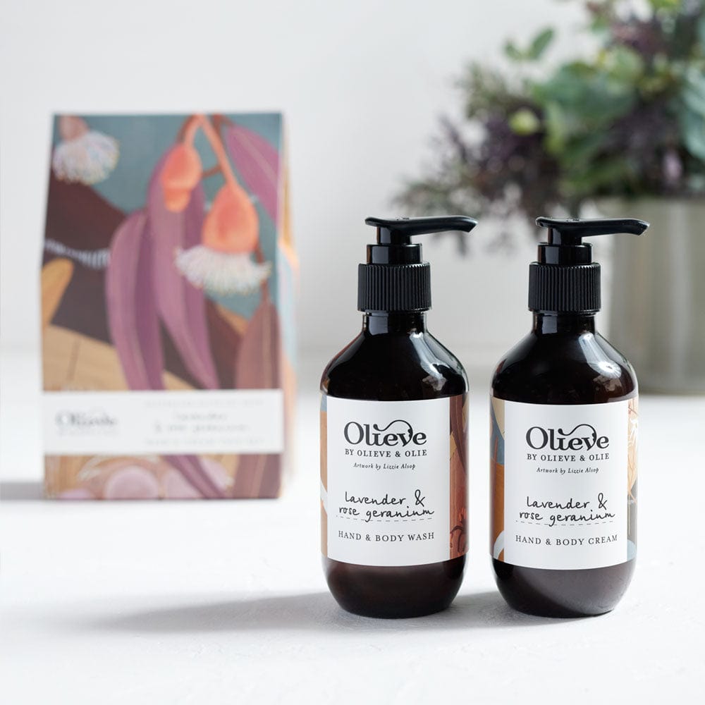 Olieve Olie Artist Wash Cream Twin Set Lavender Rose Geranium