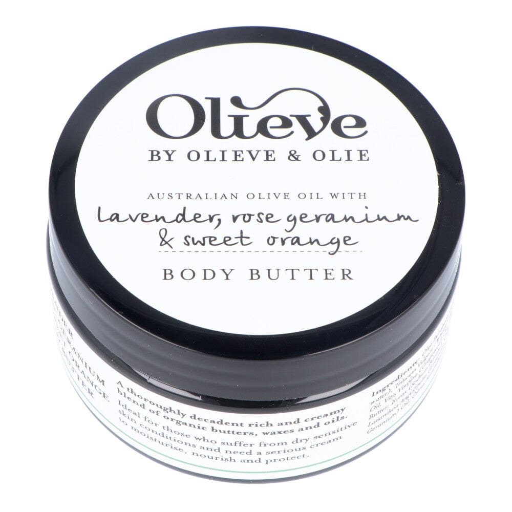 Buy Olieve & Olie Body Butter 250ml - Lavender, Rose Geranium & Sweet ...
