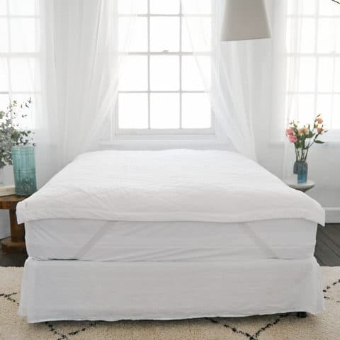 Organic Cotton Quilted Mattress Protectors