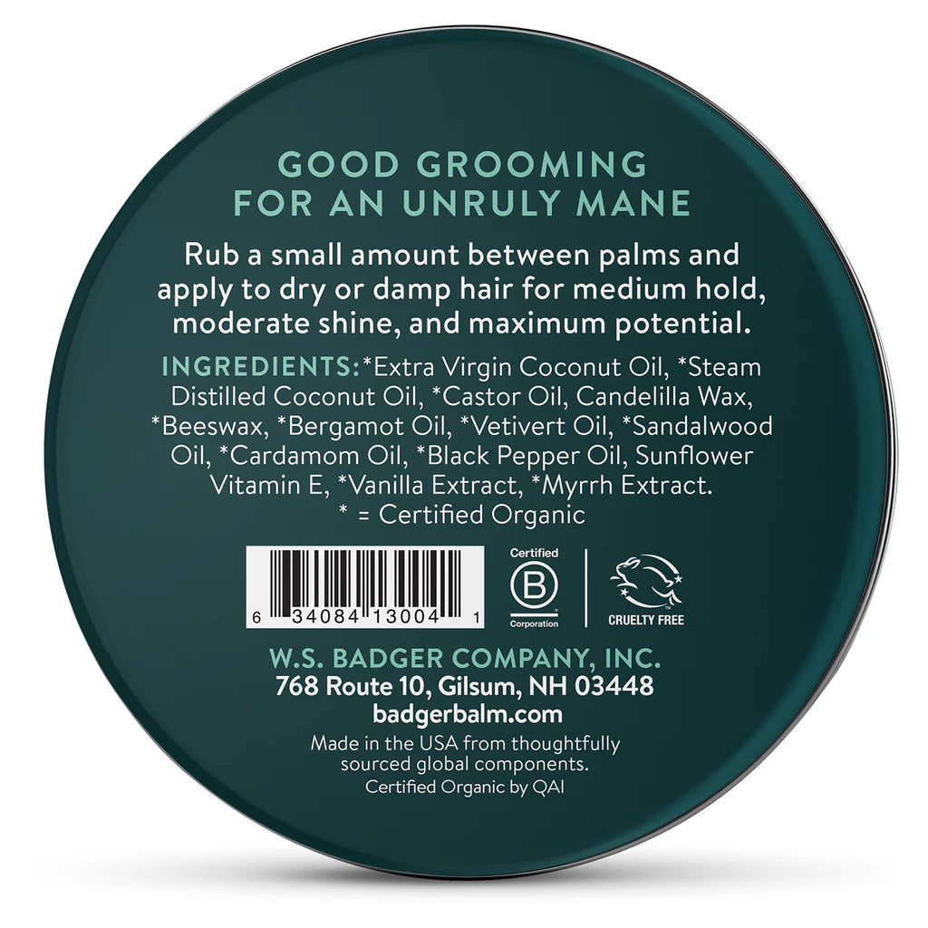 Badger Hair Pomade 56g