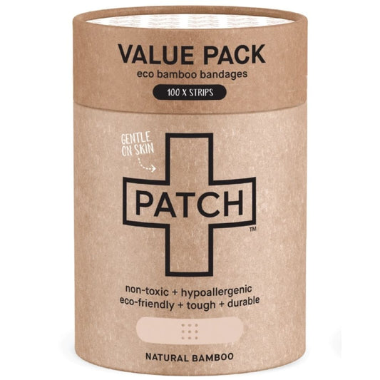 Patch Natural Bamboo Bandages Value Pack 100