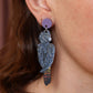 Pixie Nut and Co Black Cockatoo Earrings