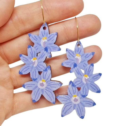 Pixie Nut and Co Sun Orchid Earrings