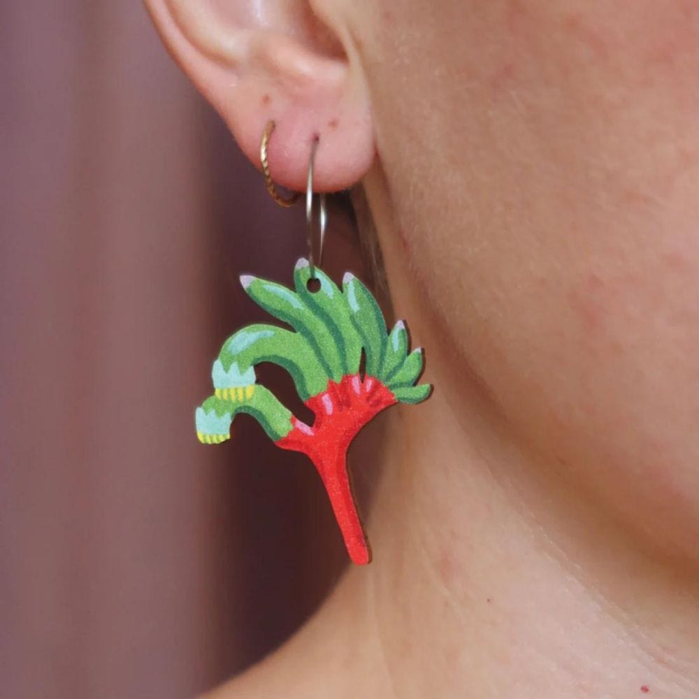 Pixie Nut & Co Kangaroo Paw Earrings