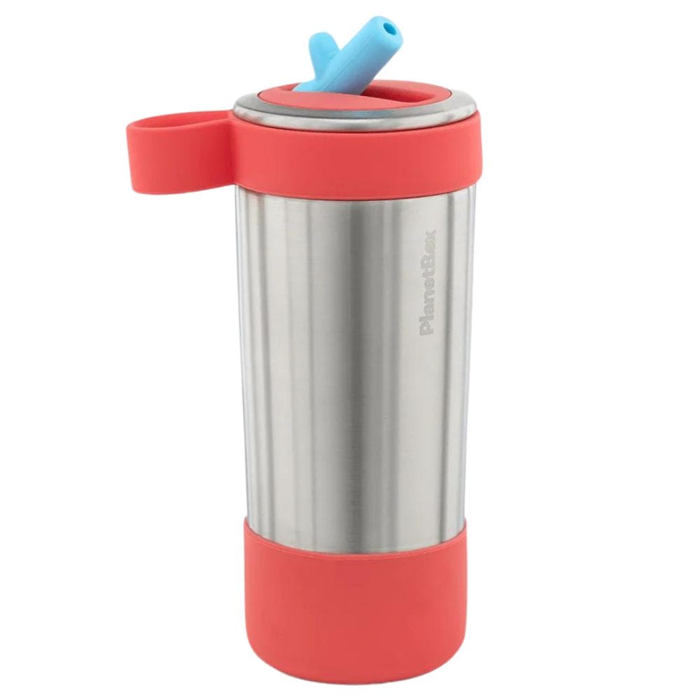 Planetbox Insulated Stainless Steel Glacier Water Bottle 295ml Coral Reef