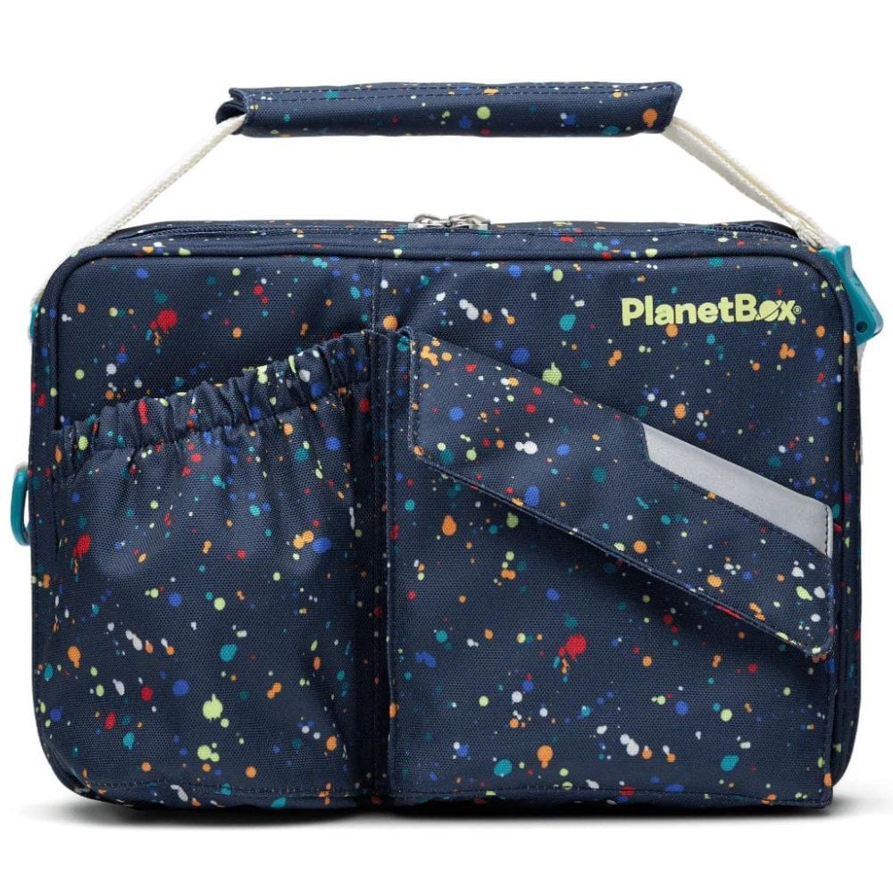 Planetbox Rover/Launch Lunchbox Carry Bag Coming Soon - Splatter Paint