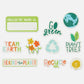 PlanetBox Shuttle Magnet Sets Mix & Match - Go Green