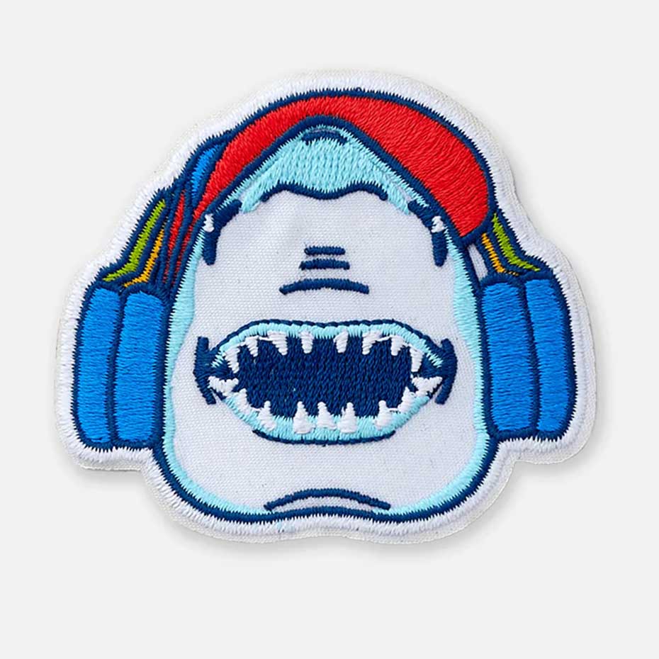 Planetbox Stick-On Patches Rockin Shark