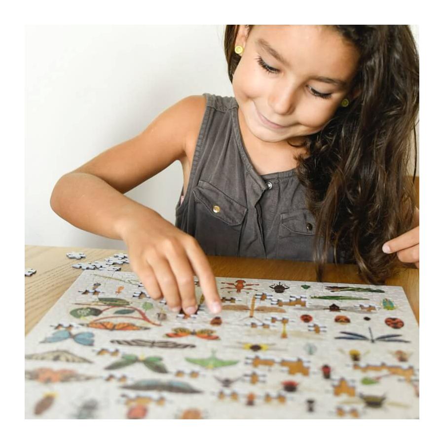 Poppik Discovery Jigsaw Puzzle 500 Piece - Insects