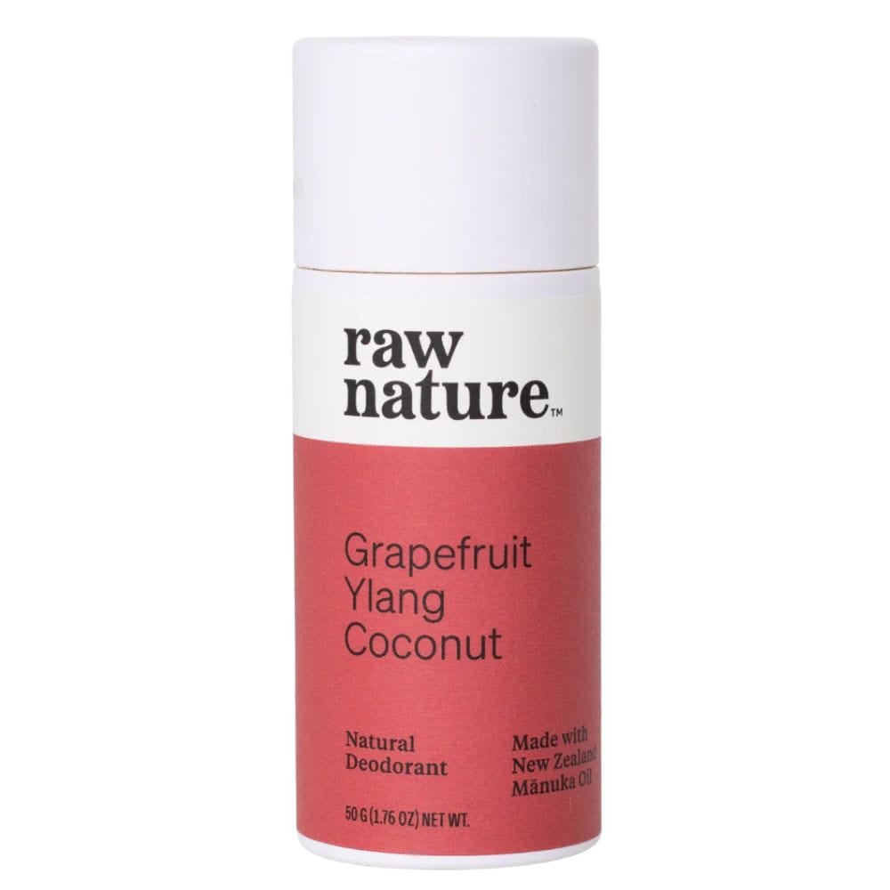 Raw Nature Deodorant Stick 50g - Grapefruit, Ylang & Coconut
