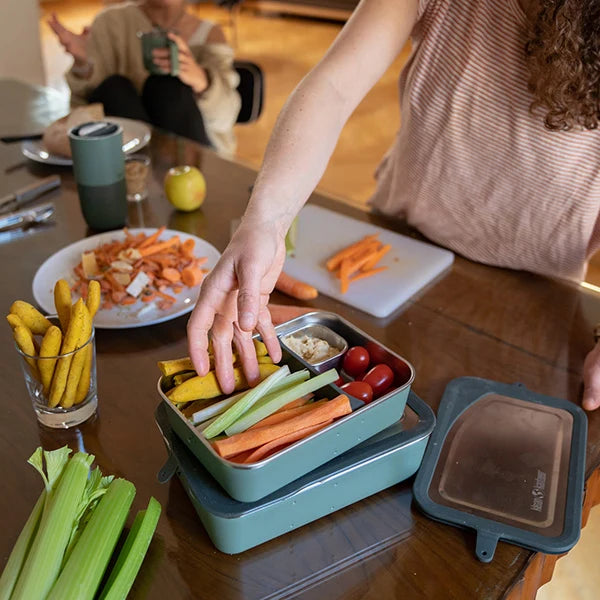Klean Kanteen Rise Stainless Steel Food Meal Box 1005ml | Microwave, Oven & Freezer Safe