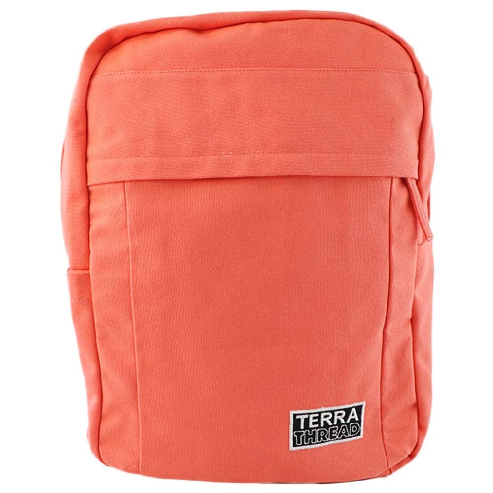 Terra Thread Organic Cotton Earth Backpack Coral Pink
