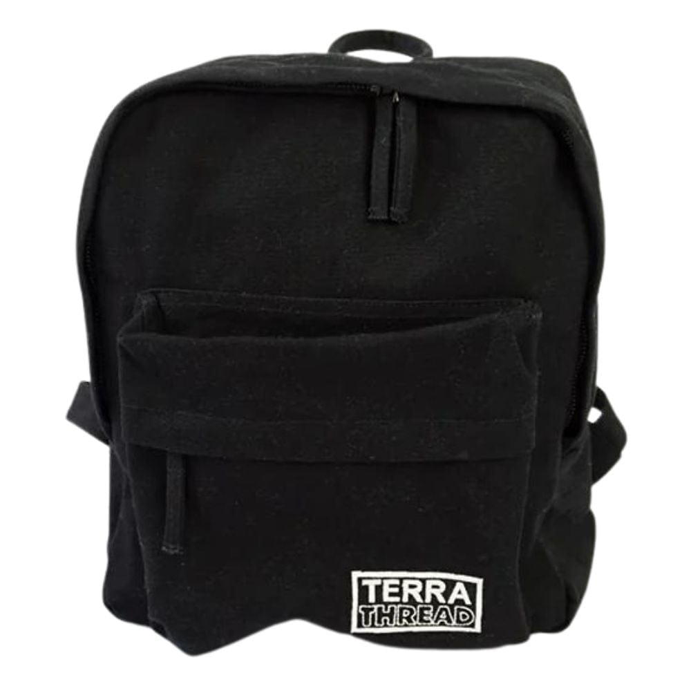 Terra Thread Organic Cotton Zem Mini Backpack Black