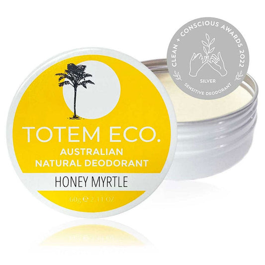 Totem Eco Natural Deodorant Tin - Honey Myrtle 60g