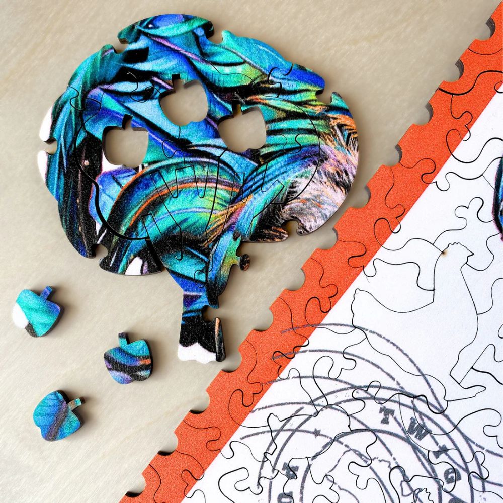 Twigg Puzzle Wooden Jigsaw Puzzle 202 Pieces - Chook