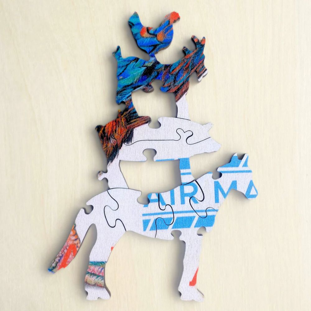 Twigg Puzzle Wooden Jigsaw Puzzle 202 Pieces - Chook