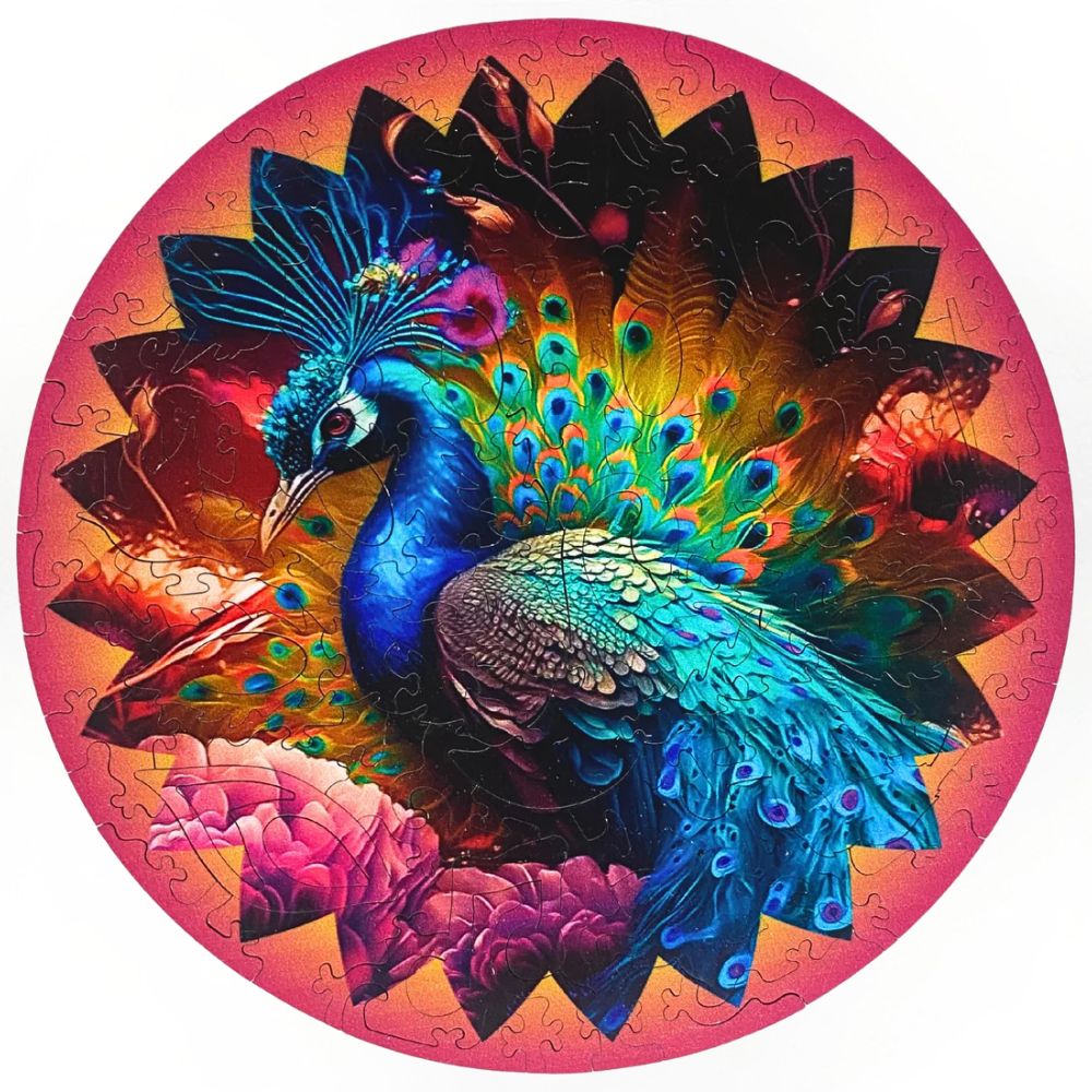 Twigg Puzzle Wooden Jigsaw Puzzle 118 Pieces - Penelope Peacock