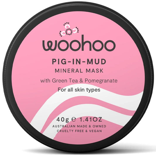 Woohoo Body Pig In Mud Mineral Mask 40g