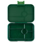 Yumbox Lunch Box Tapas 5 Compartment Greenwich Green (Clear Green Tray)
