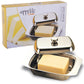 Appetito Stainless Steel Butter Dish