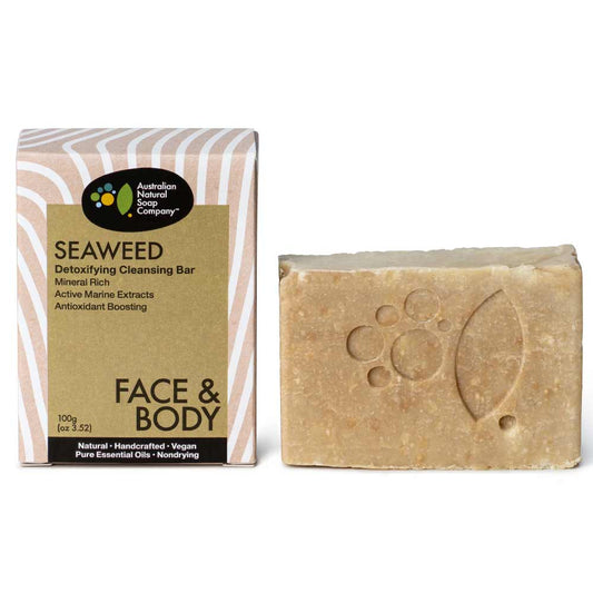 Australian Natural Soap Company Face & Body Bar - Seaweed