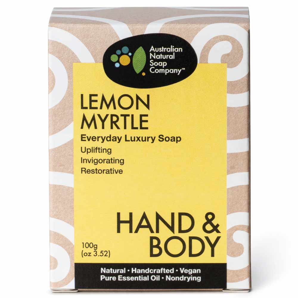 Buy Australian Natural Soap Company Hand & Body Soap Bar Lemon Myrtle