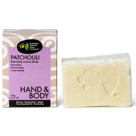 Australian Natural Soap Company Hand & Body Soap Bar - Patchouli