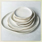 Bec English Ceramics Trace Luna Plate - Mini Milk