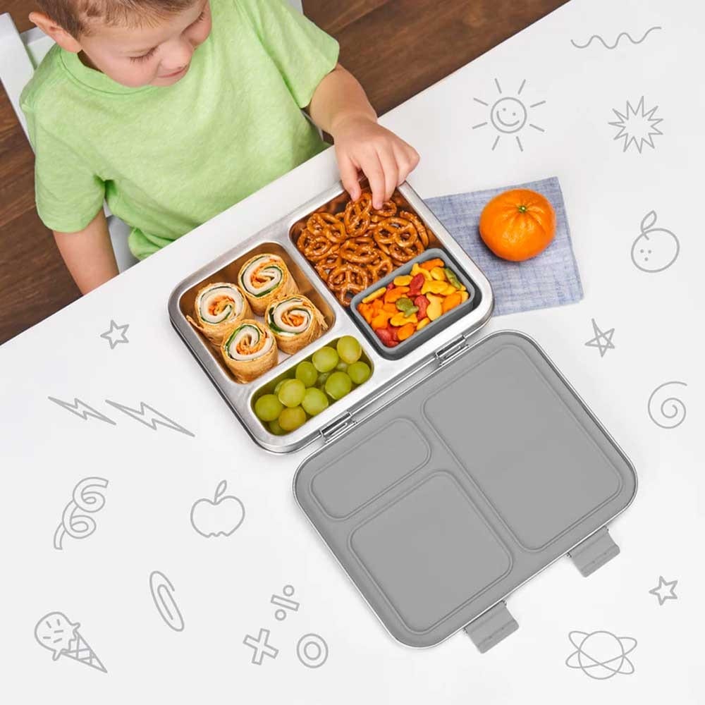Bentgo Kids Stainless Steel Leak-resistant Bento Lunch Box