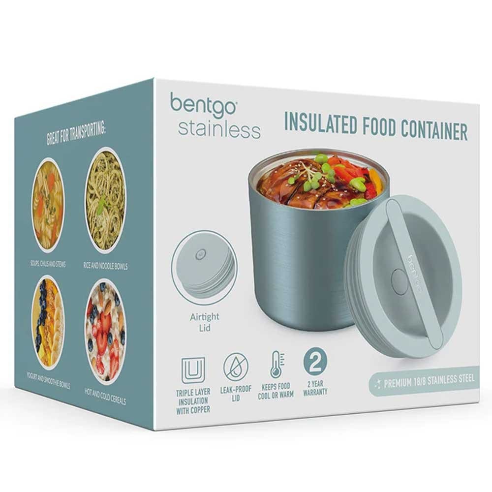 Bentgo Stainless Steel Insulated Food Container 560ml Aqua