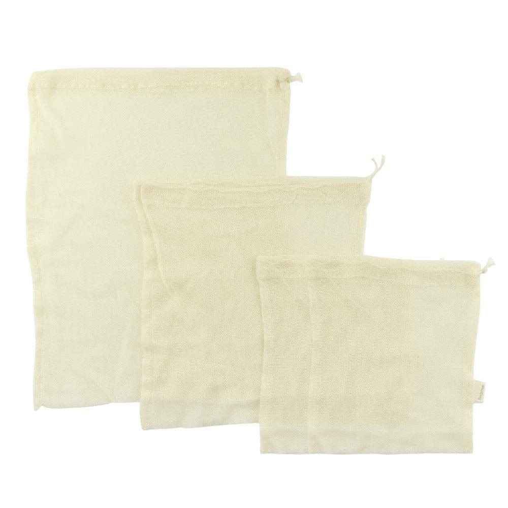 Biome Diamond Weave Mesh Produce Bag Set of 4