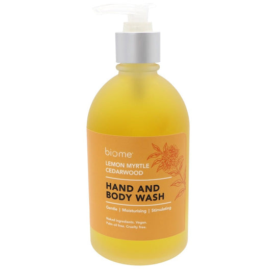 Biome Hand & Body Wash 250ml - Lemon Myrtle & Cedarwood