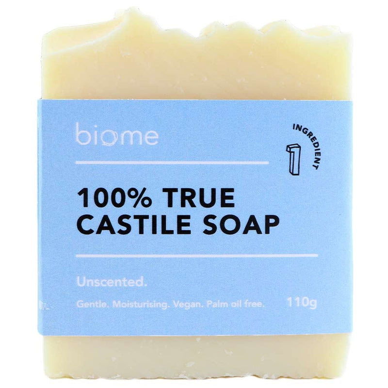 Biome True Castile Soap Bar made from 100% olive oil
