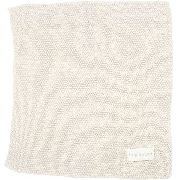 Brightwood Organic Cotton Face Washer All Purpose Cloth - Natural