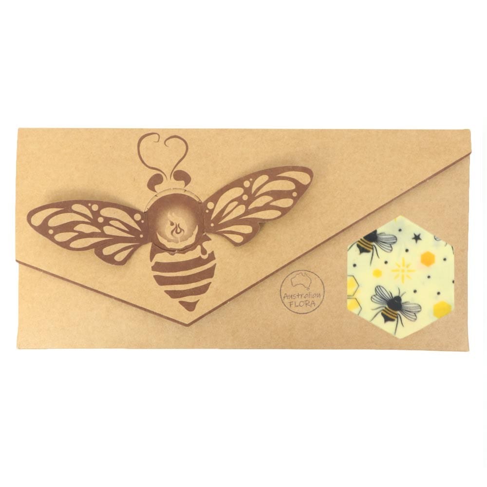 Candlestick Maker Beeswax Wrap 38cm x 72cm - Queen Bee