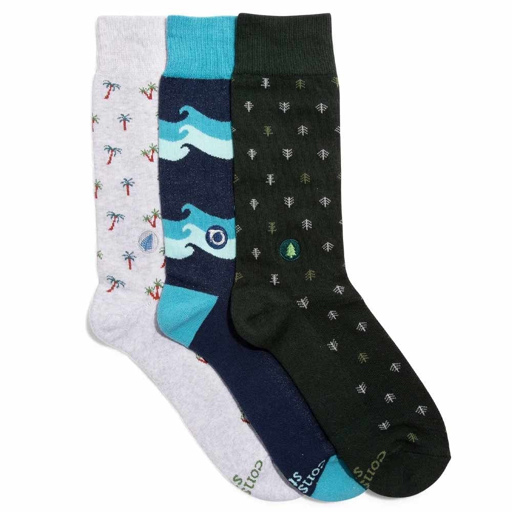 Conscious Step Collection 3pk - Socks That Protect The Planet