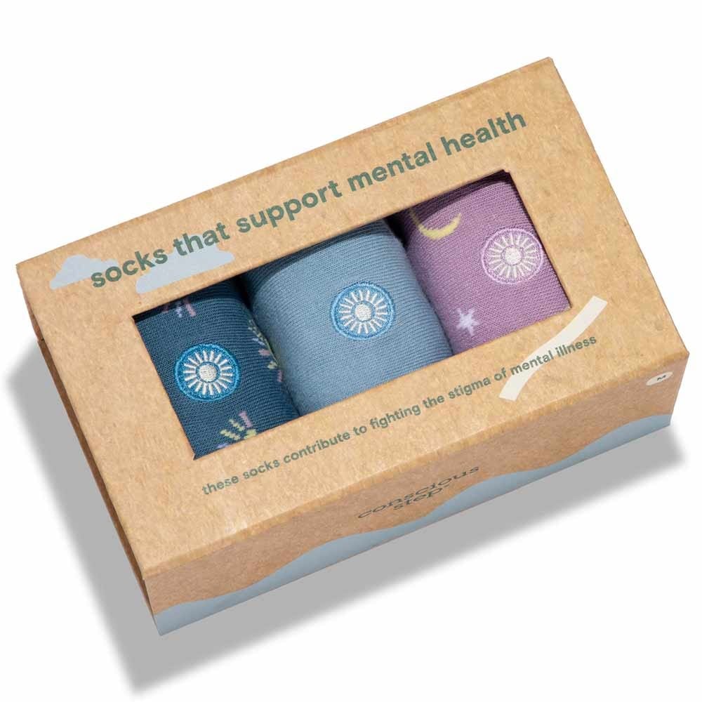 Conscious Step Collection 3pk - Socks That Support Mental Health