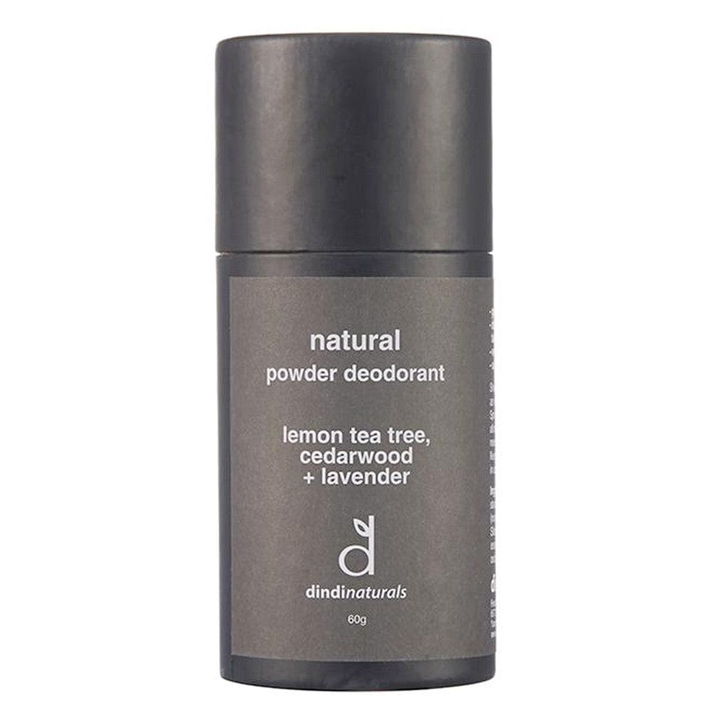Dindi Naturals Powder Deodorant - Lemon Tea Tree, Cedarwood & Lavender