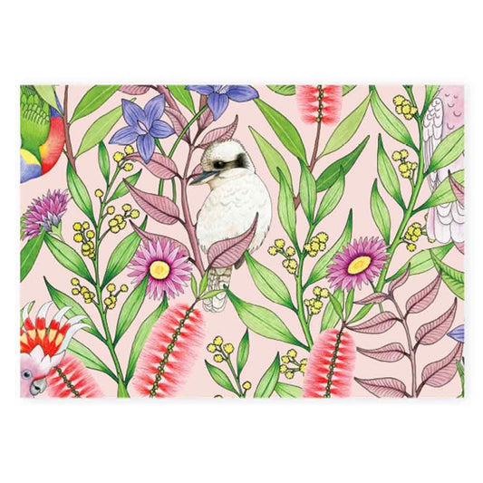 Earth Greetings Wrapping Paper - Australian Birdsong