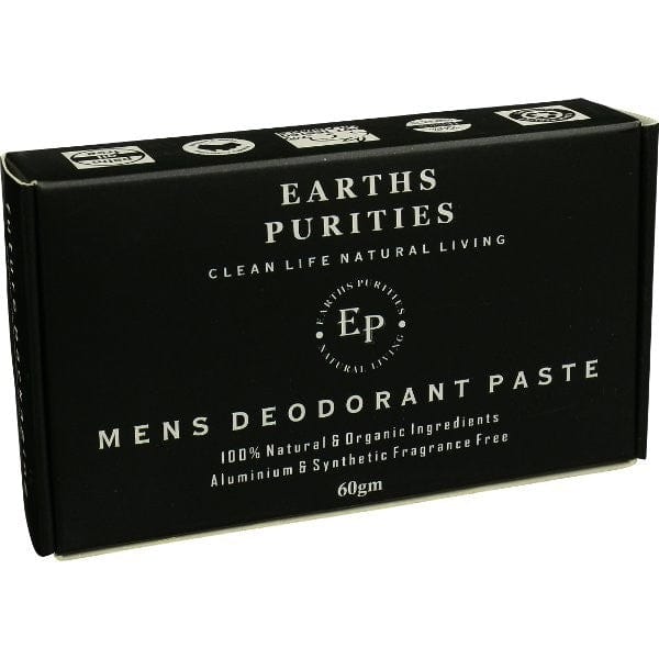 Buy Earths Purities Mens Natural Deodorant Paste Biome Online